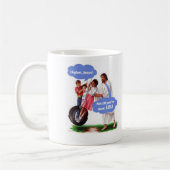 hoger, hoger koffiemok (Links)