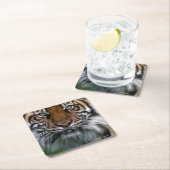 Hoger hoofd en gezicht kartonnen onderzetters (Insitu)