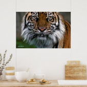 Hoger hoofd en gezicht poster (Keuken)