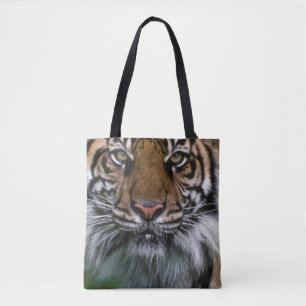 Hoger hoofd en gezicht tote bag