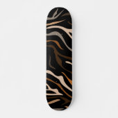 Hoger kleurenpatroon Dierlijk Persoonlijk Skateboard (Voorkant)
