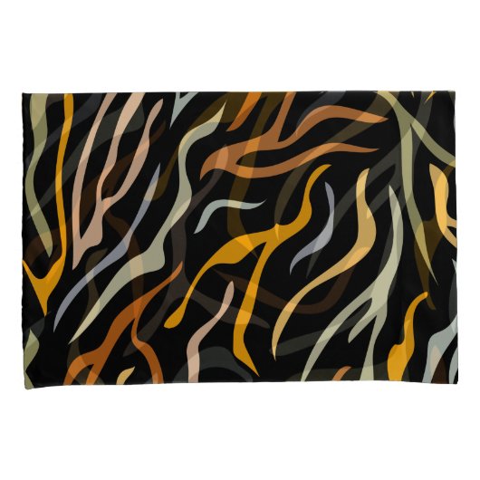 Hoger kleurenpatroondier kussensloop (Voorkant-Rechts)