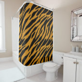 Hoger kleurpatroondieren douchegordijn (In situ)