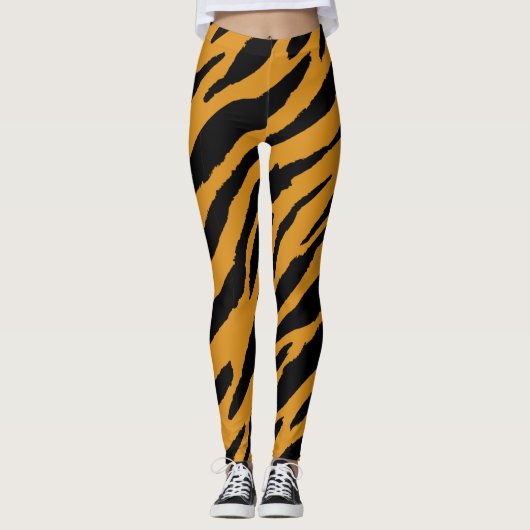 Hoger kleurpatroondieren leggings (Voorkant)