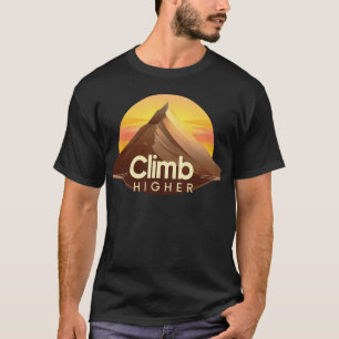 Hoger klimmen t-shirt
