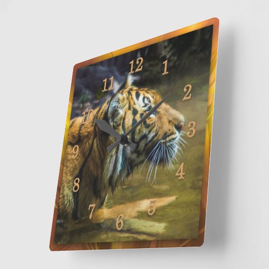 HOGER LICHT EN VREDE VIERKANTE KLOK (Hoek)