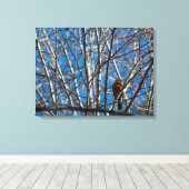 Hoger omhoog canvas afdruk (Insitu (Houten vloer))