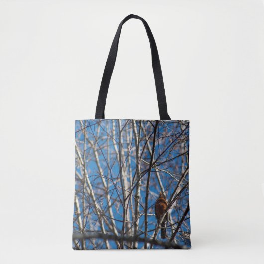 Hoger omhoog tote bag (Voorkant)