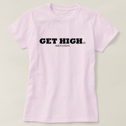 Hoger onderwijs. t-shirt (Design voorkant)