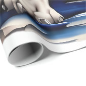 Hoger ontwerp cadeaupapier (Rol Hoek)