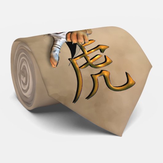 Hoger ontwerp stropdas (Opgerold)