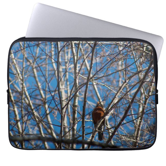 Hoger Op Laptop Sleeve (Voorkant)