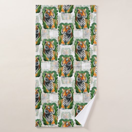 Hoger patroonontwerp badhanddoek (Badhanddoek)