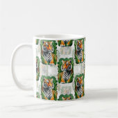 Hoger patroonontwerp koffiemok (Links)