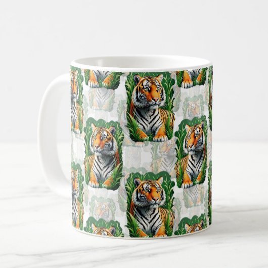 Hoger patroonontwerp koffiemok