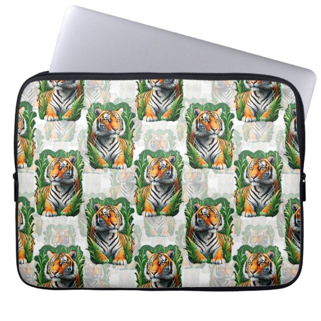 Hoger patroonontwerp laptop sleeve (Voorkant)
