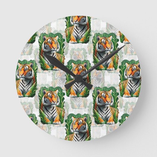 Hoger patroonontwerp ronde klok (Voorkant)