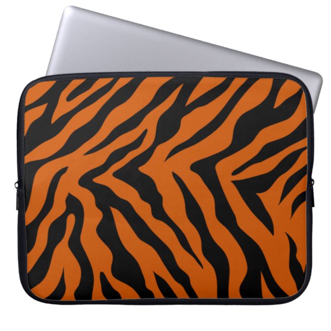 Hoger patroontlantje laptop sleeve (Voorkant)