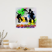 Hoger Poster voor skateboarden (Keuken)