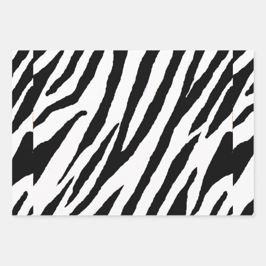 Hoger riem - Zwart en wit ontwerp Inpakpapier Vel (Voorkant)