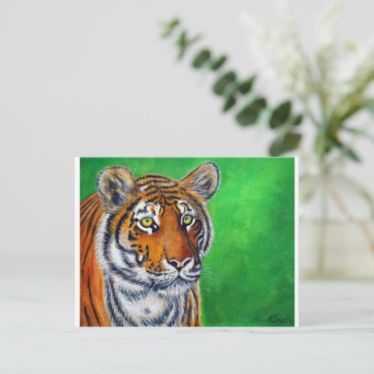 Hoger schilderen briefkaart (Staand voorkant)