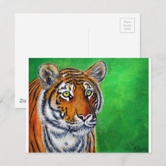 Hoger schilderen briefkaart (Voorkant / Achterkant)