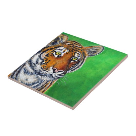 Hoger schilderen tegeltje (Zijkant)