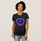 Hoger Spiritueel Quote Kaleidoscope-ontwerp T-shirt (Voorkant volledig)