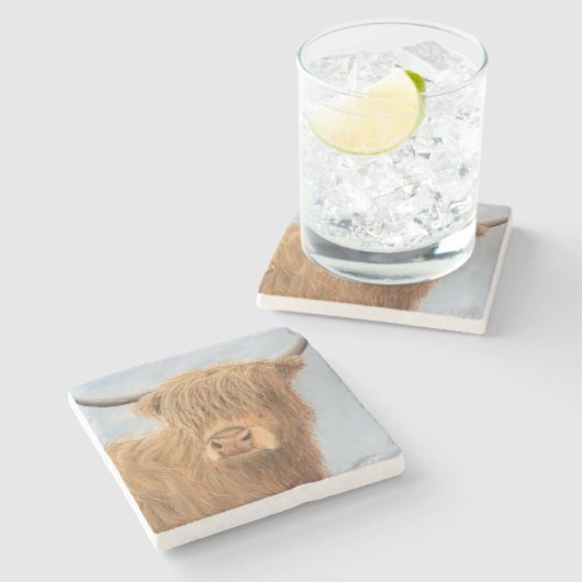 Hoger Stenen Onderzetter (Zijkant)