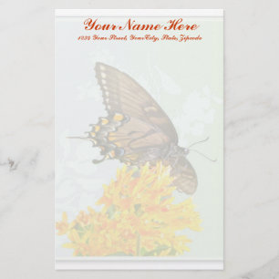 Hoger Swallowtail Butterfly (Papilio glaucas) Item Briefpapier