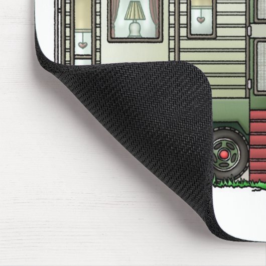 Hoger Tech 5th Wheel Camper Mousepad Muismat (Hoek)
