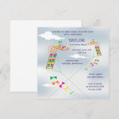 Hoger - verjaardagsuitnodigingen - 5 kaart (Voorkant / Achterkant)