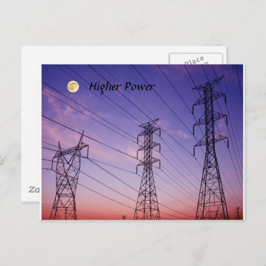 Hoger vermogen 3 briefkaart (Voorkant / Achterkant)