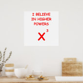 hoger vermogen poster (Keuken)