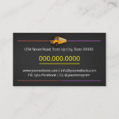 Hoger vervoer/buschauffeur visitekaartje (Achterkant)