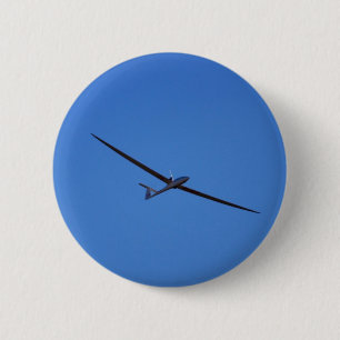 Hoger vliegen in de lucht ronde button 5,7 cm