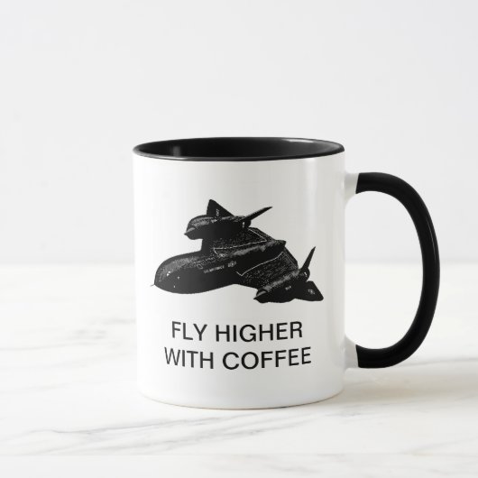 HOGER VLIEGEN MET KOFFIE MOK (Rechts)