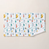 Hoger voertuigpatroon bevestigen bad handdoek (Handdoek)