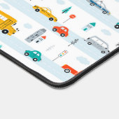 Hoger voertuigpatroon bevestigen bureaumat (Hoek)