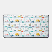 Hoger voertuigpatroon bevestigen bureaumat (Voorkant)