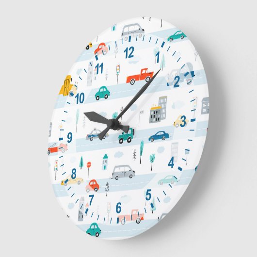 Hoger voertuigpatroon bevestigen grote klok (Hoek)