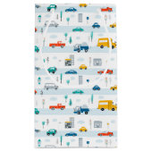 Hoger voertuigpatroon bevestigen klein cadeauzakje (Achterkant)