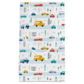 Hoger voertuigpatroon bevestigen klein cadeauzakje (Voorkant)