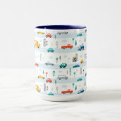 Hoger voertuigpatroon bevestigen mok (Midden)