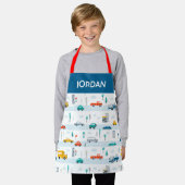 Hoger voertuigpatroon bevestigen schort (Gedragen)