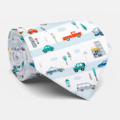 Hoger voertuigpatroon bevestigen stropdas (Opgerold)