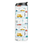 Hoger voertuigpatroon bevestigen thermosbeker (Gedraaid links)