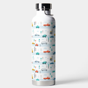 Hoger voertuigpatroon bevestigen waterfles