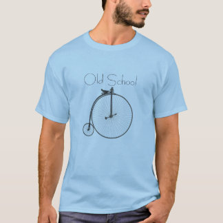 Hoger wiel van de oude school t-shirt