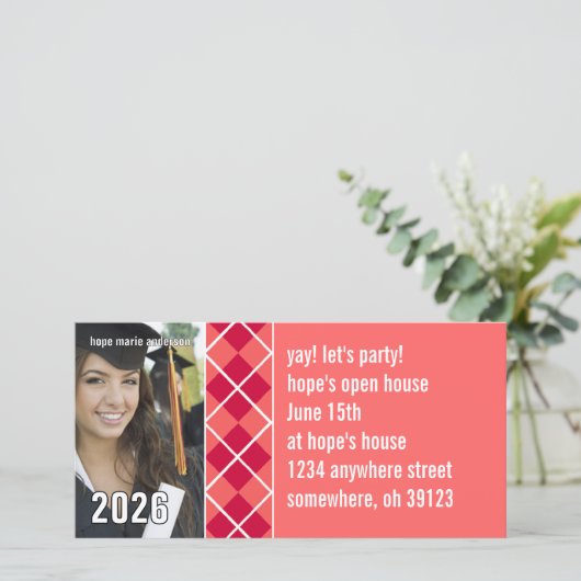 Hogere Afbeeldingen - Uitnodiging Afstuderen 2010 (Staand voorkant)